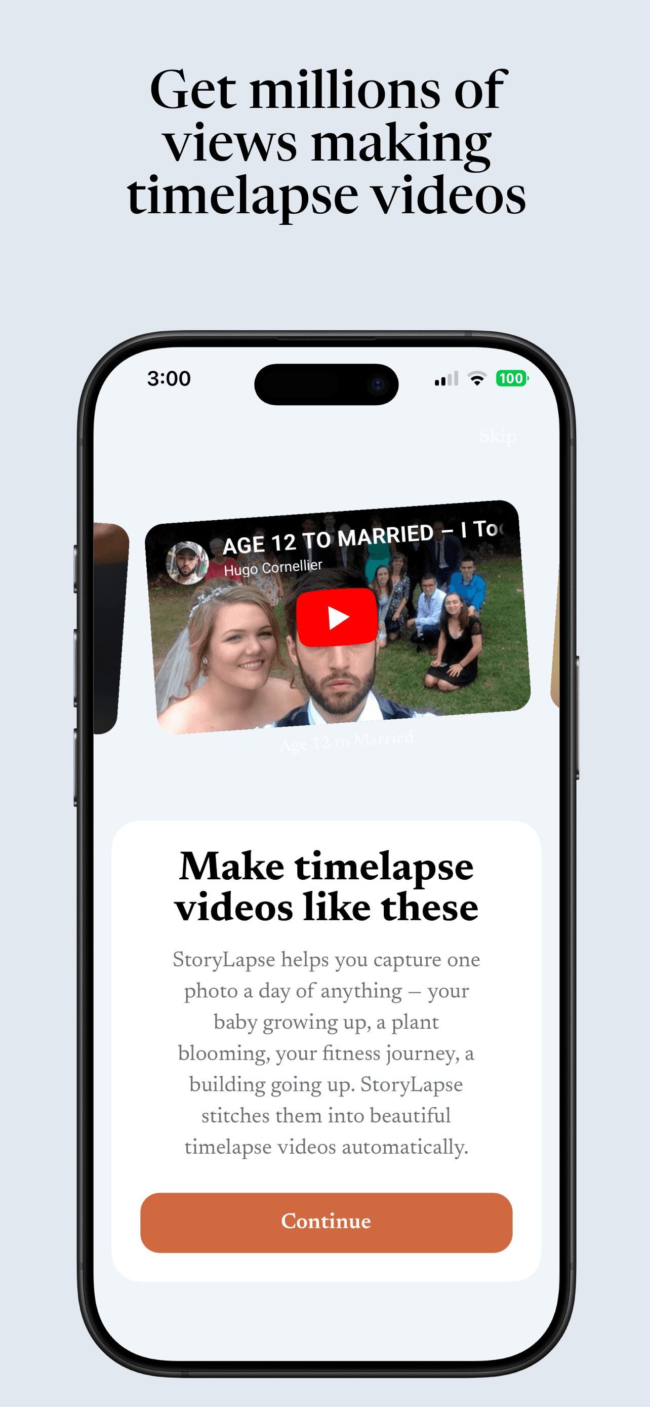 Timelapse Videos, Automatically